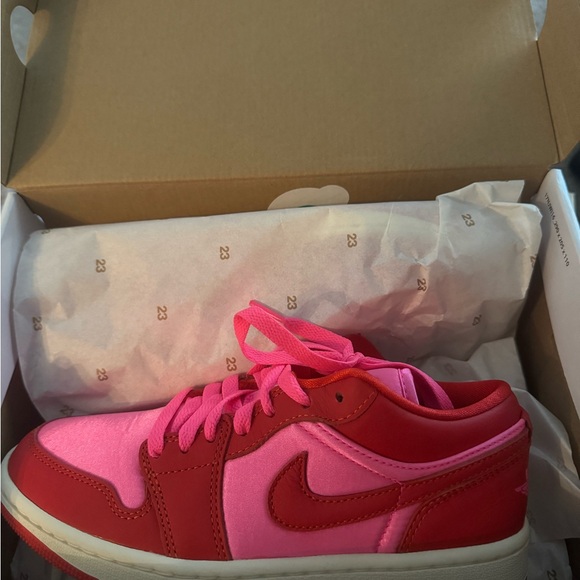Jordan Shoes - Red and Pink Jordans